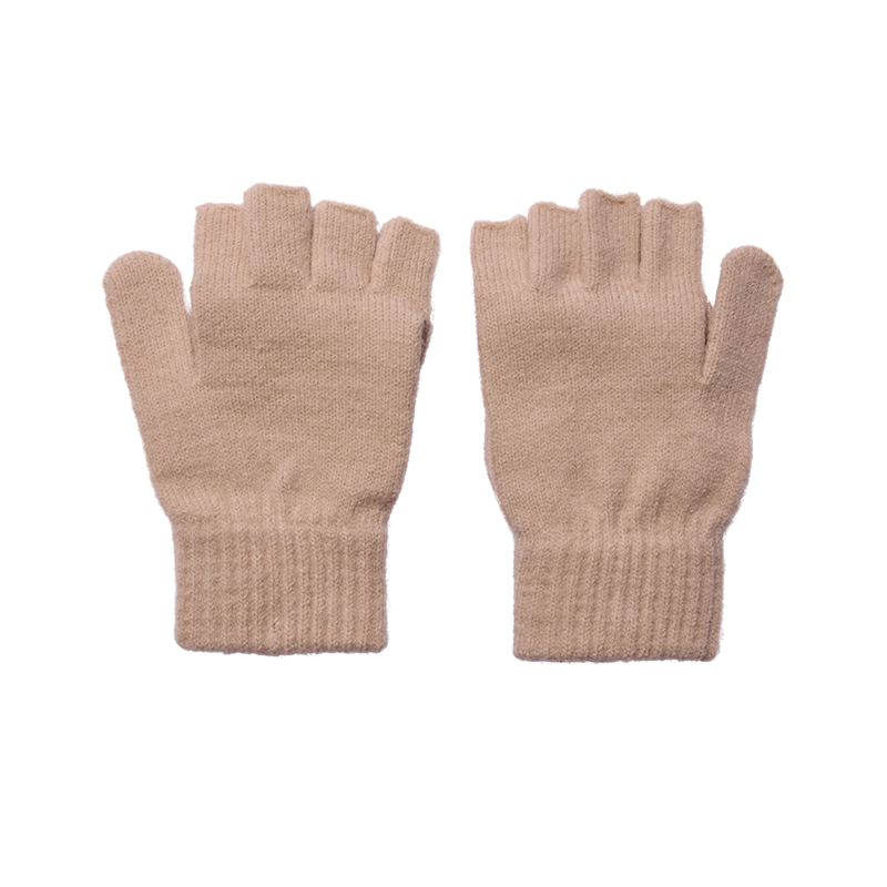 Busbee Style Cable Knit Pop Top Mittens