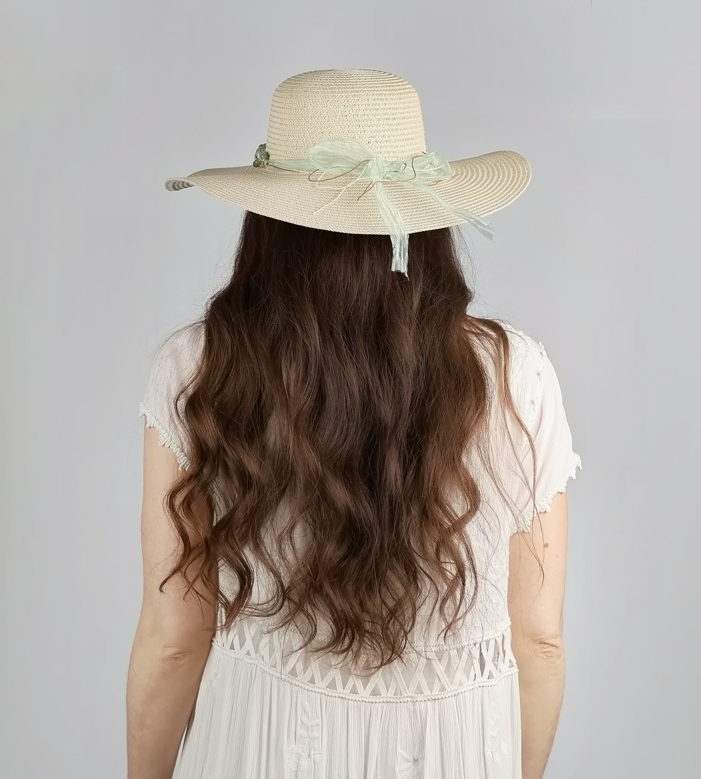 DECORATIVE TRIM FLOPPY HAT