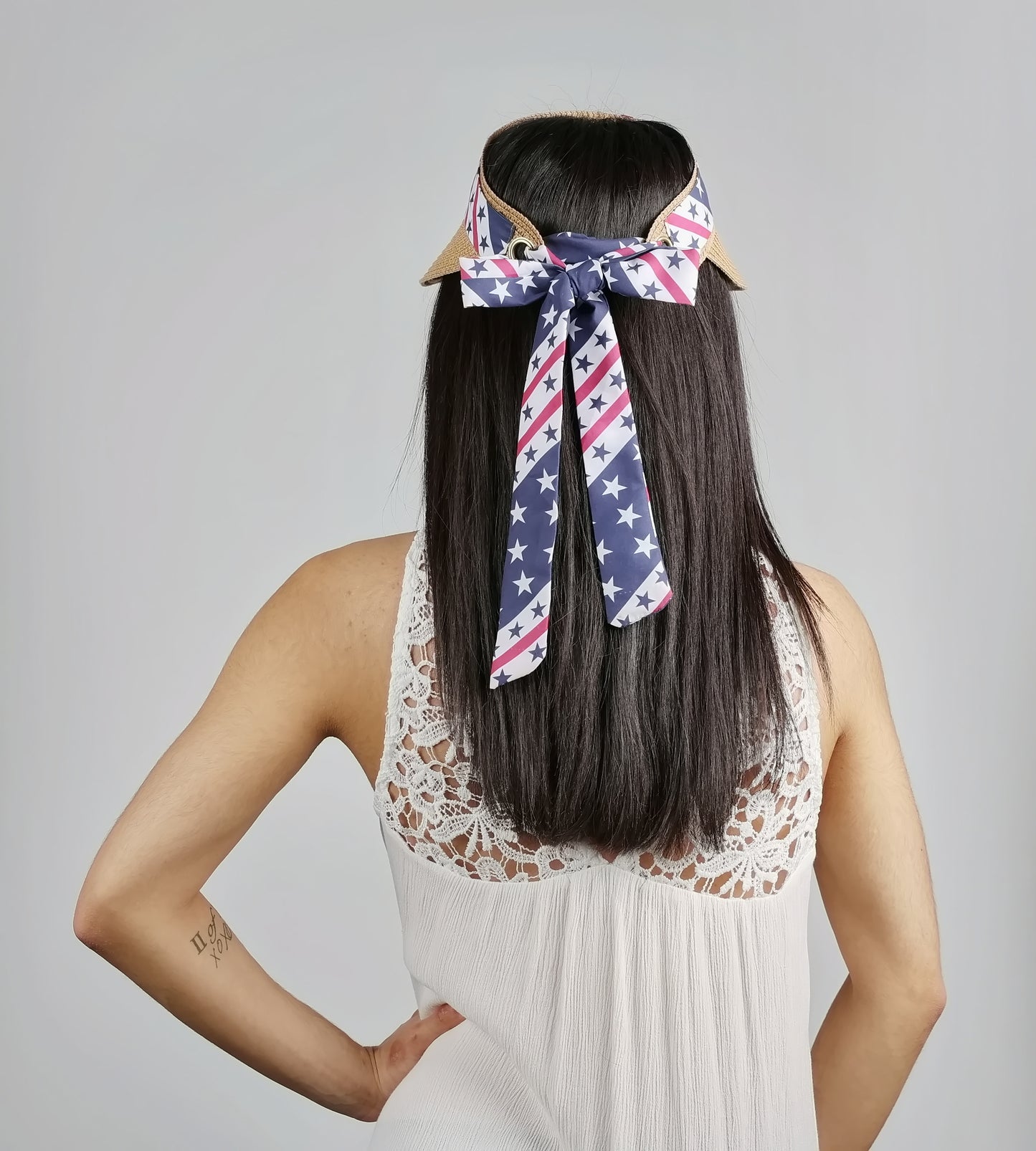 AMERICANA STRAW VISOR