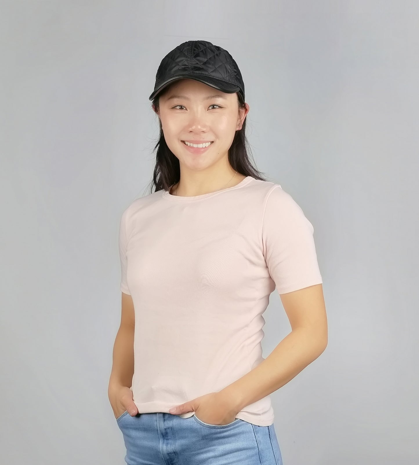 NYLON QUILTED BASEBALL HAT