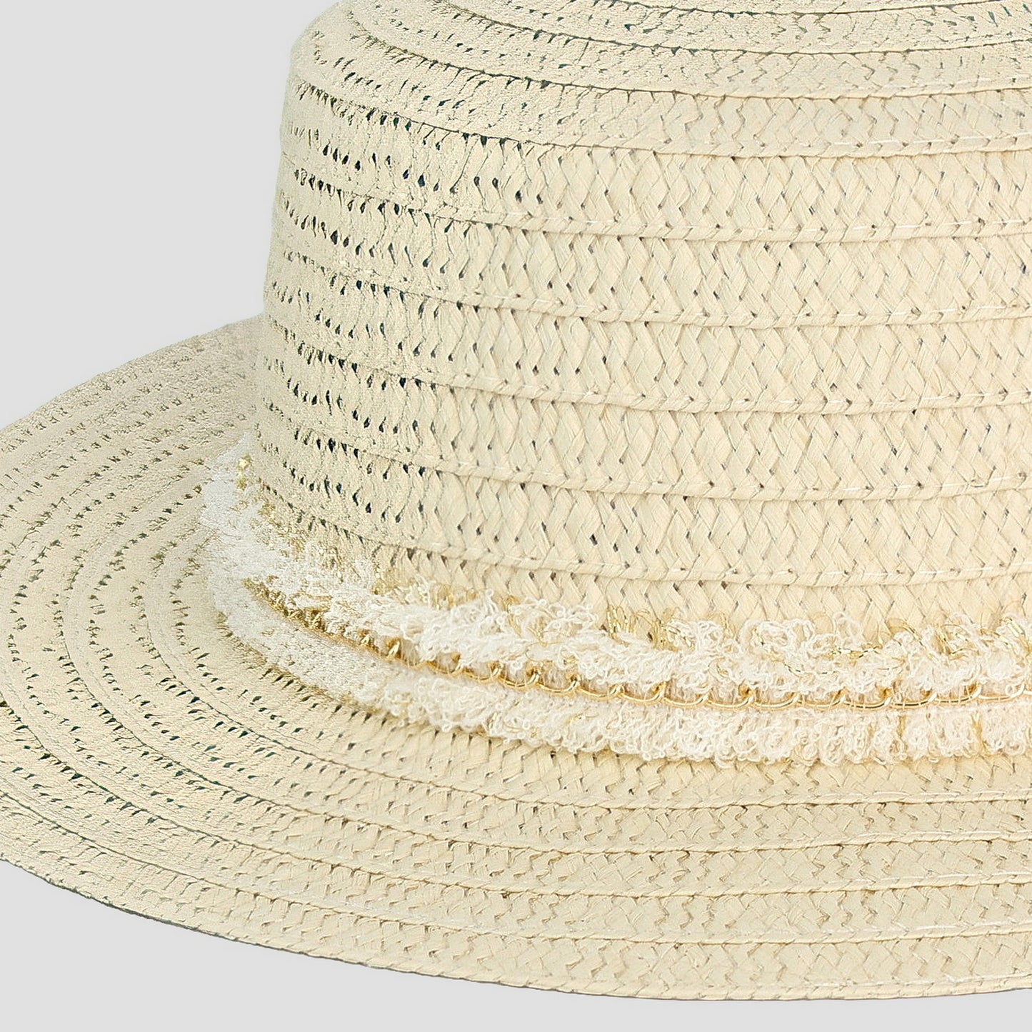 CHAIN TRIM STRAW BUCKET