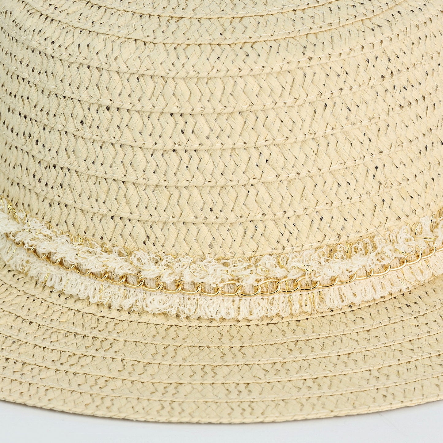 CHAIN TRIM STRAW BUCKET