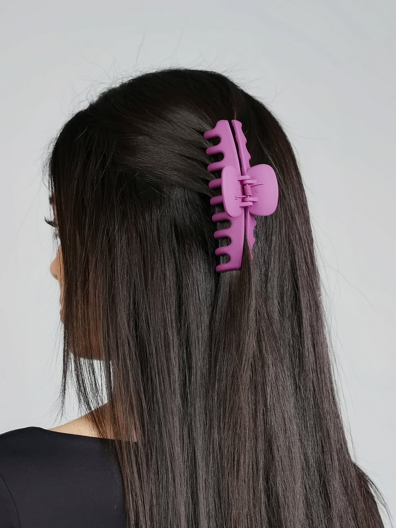 SOLID MATTE 3pk HAIR CLIPS