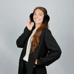 DIAMONDS ARE A GIRL'S BEST FRIEND EARMUFF