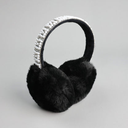 DIAMONDS ARE A GIRL'S BEST FRIEND EARMUFF