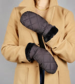 QUILTED MITTEN with FULL LINING GLOVES