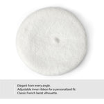 Faux-Fur Pure White Beret