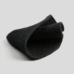 Knit Versatile Black Bucket Hat
