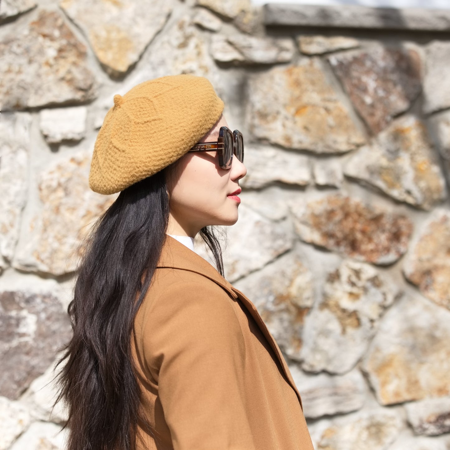 Camel French Beret