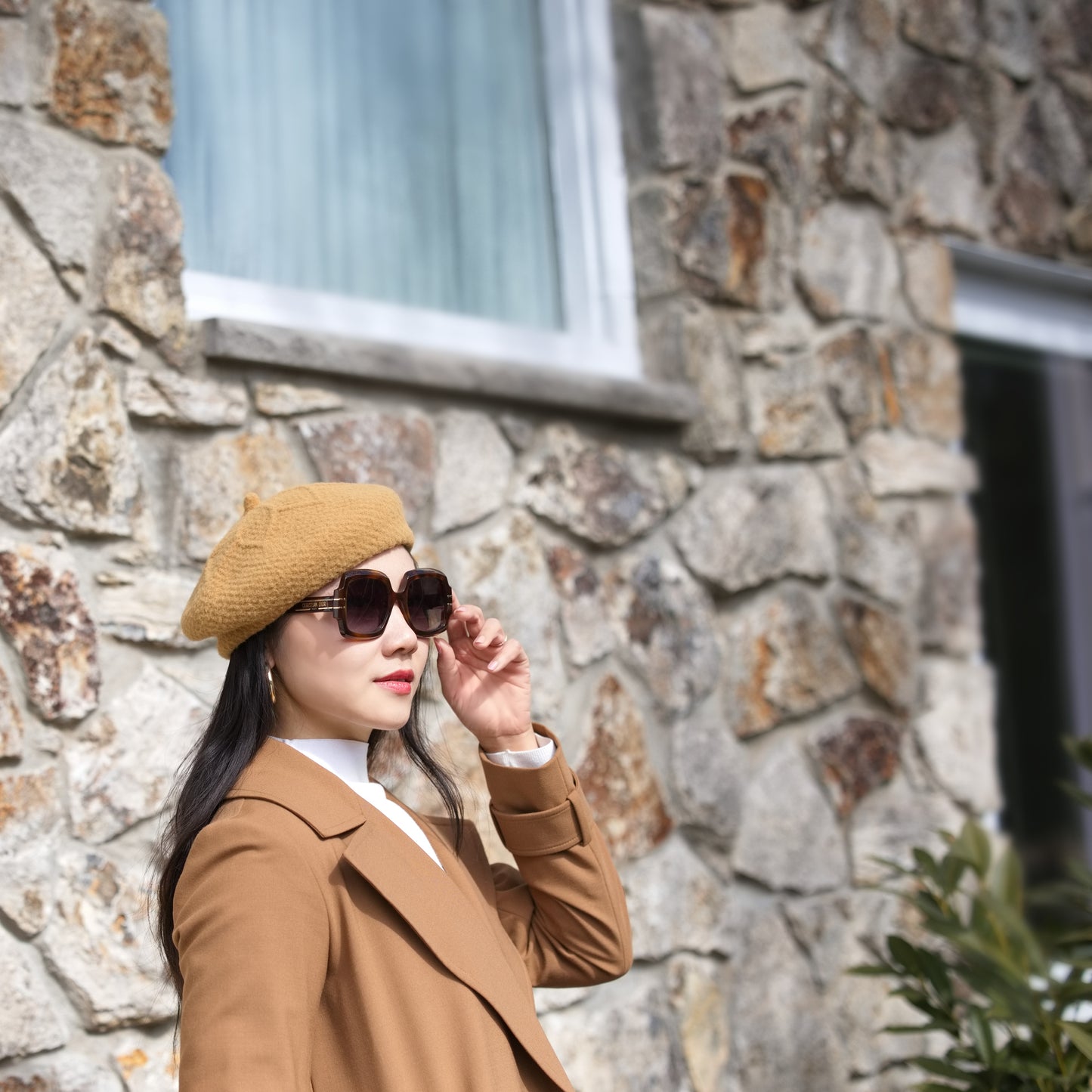 Camel French Beret