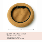 Camel French Beret