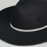 RHINESTONE BOW WESTERN HAT