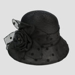 POLKA DOT CHURCH DERBY HAT