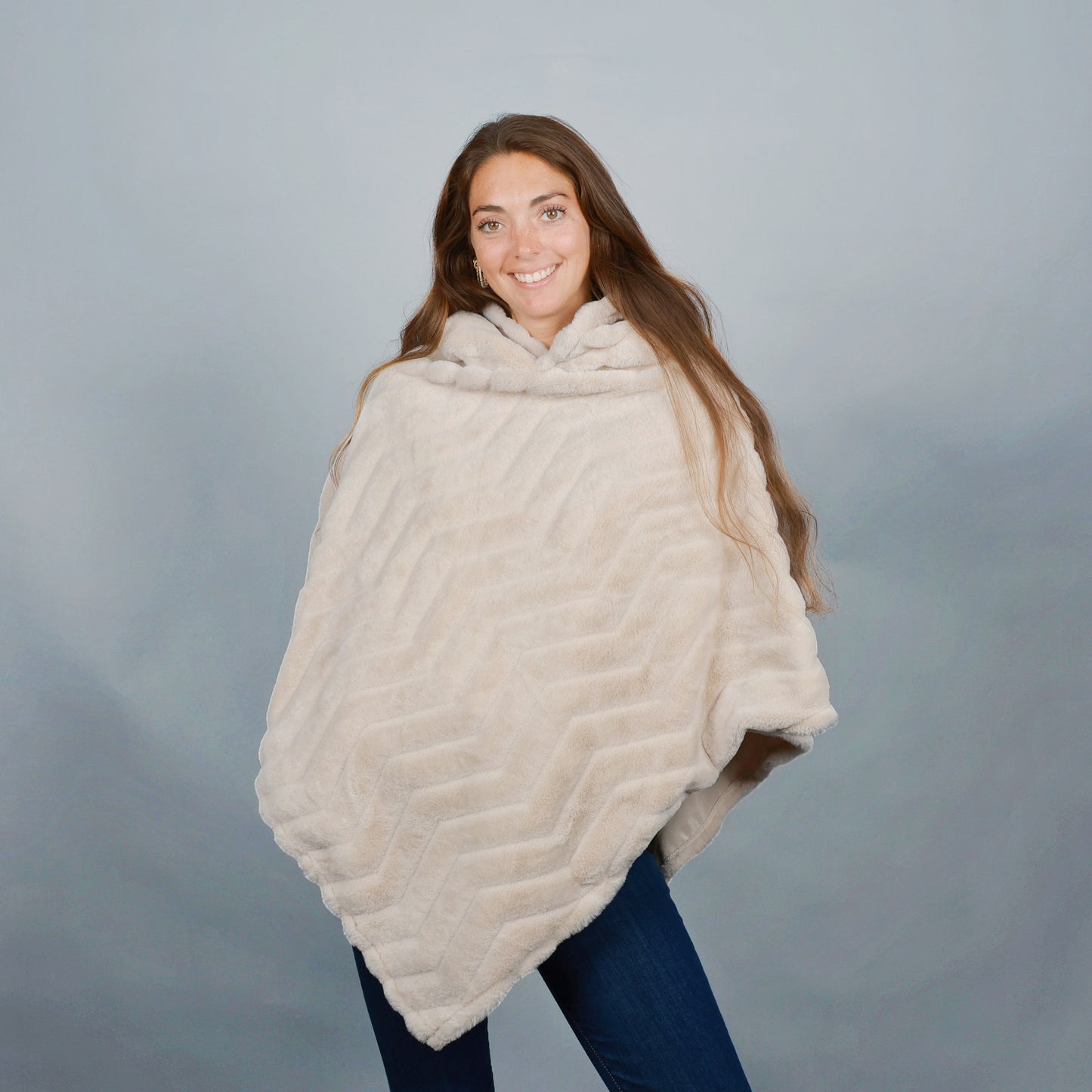 WARM GIRL WINTER PONCHO