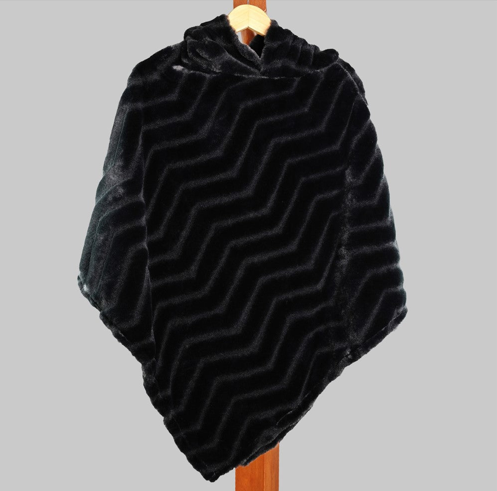 WARM GIRL WINTER PONCHO