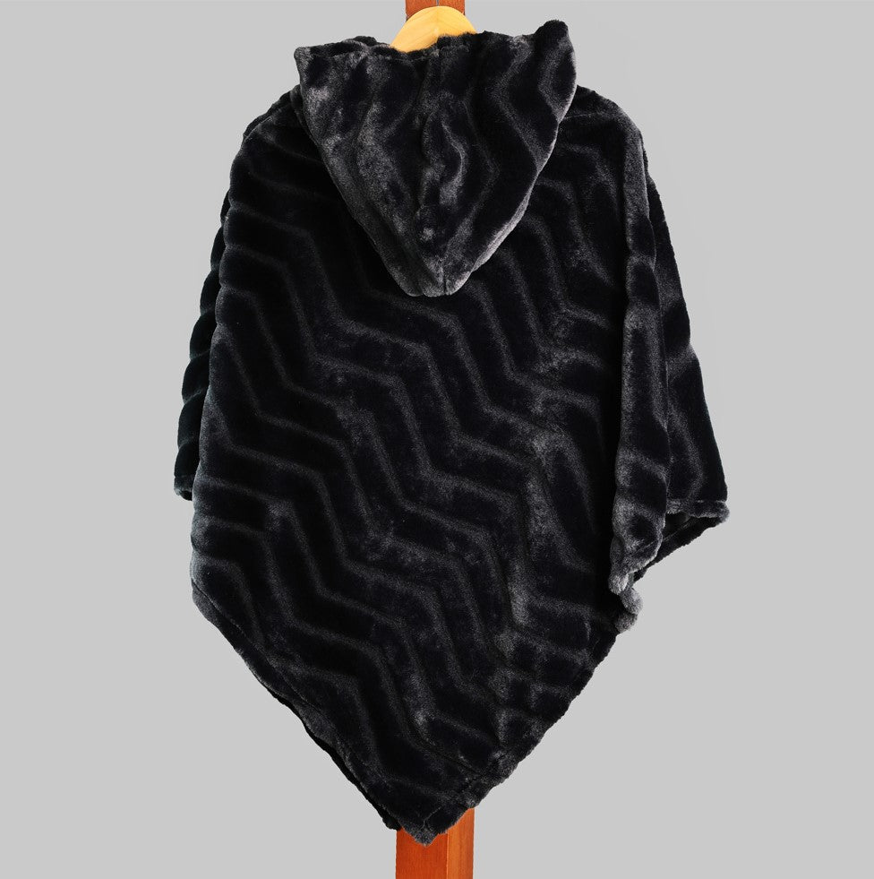 WARM GIRL WINTER PONCHO