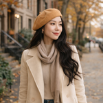 Camel French Beret