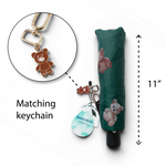 Teddy Umbrella with Charm